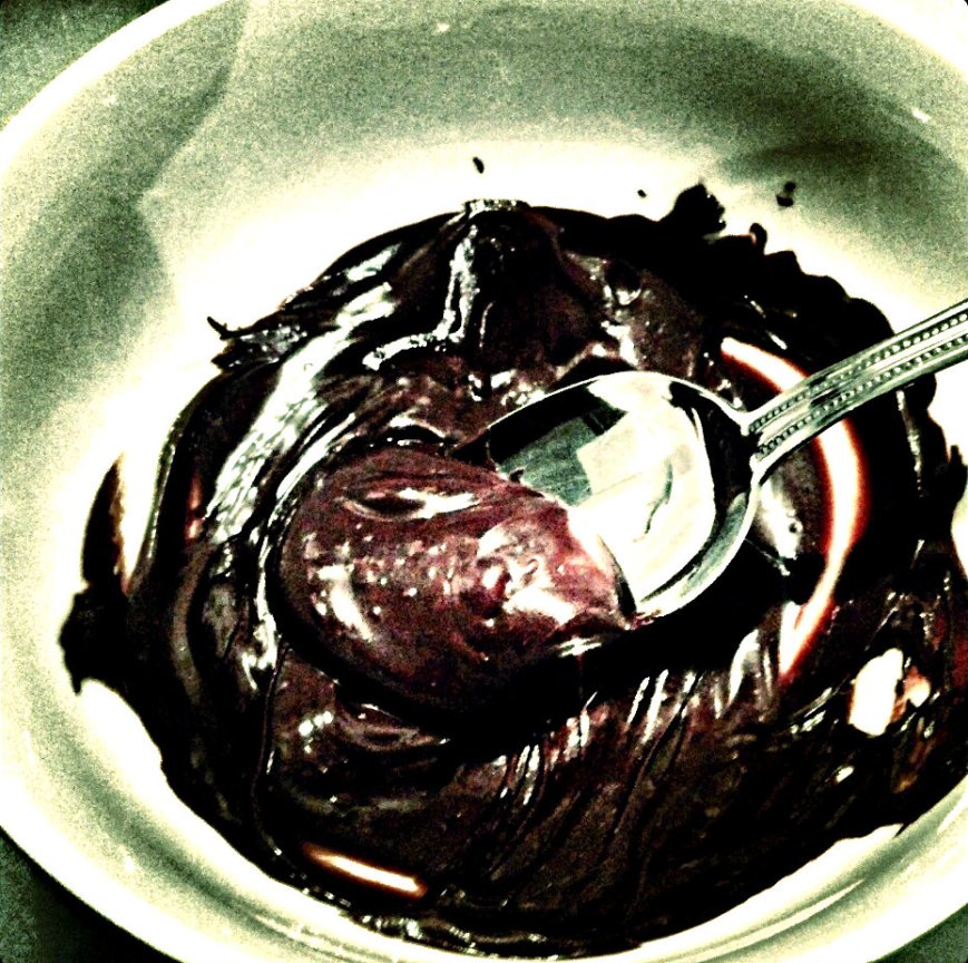 bowl of chocolate